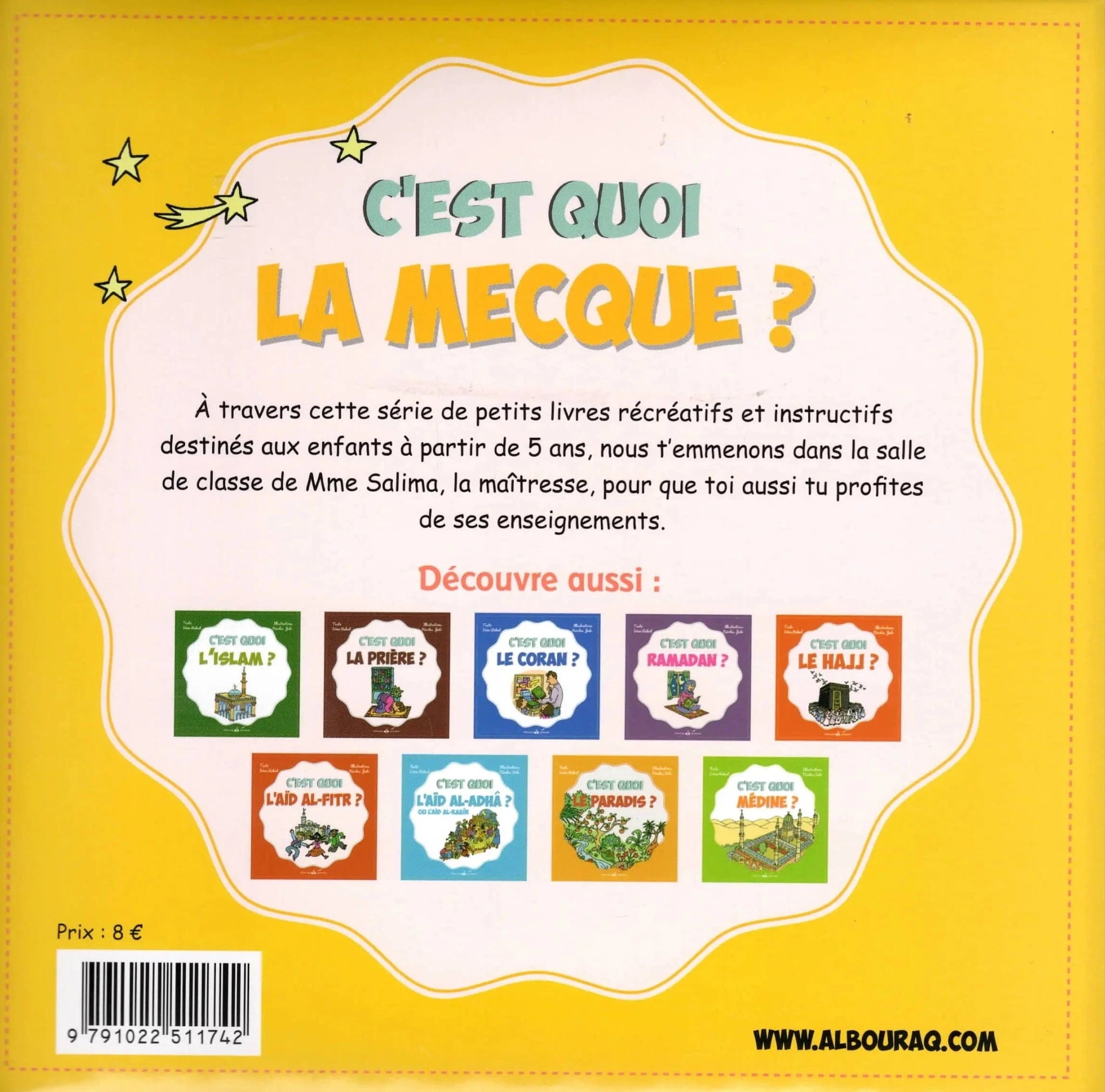 C’est quoi La Mecque ? d'Irène Rekad Al Bouraq Livre Islam Enfant 9791022511742 Librairie Musulmane Al-imen