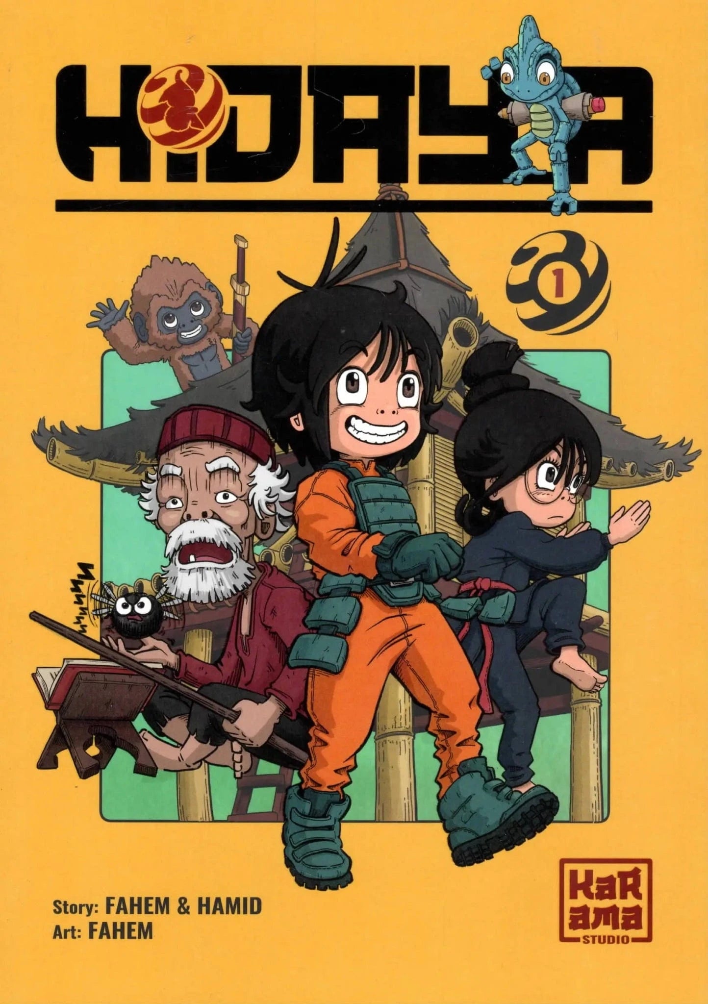 Hidaya (Tome 1) – Wira et le monde spirituel Karama Studio Manga Livre Islam Enfant 9782805210082 Librairie Musulmane Al-imen