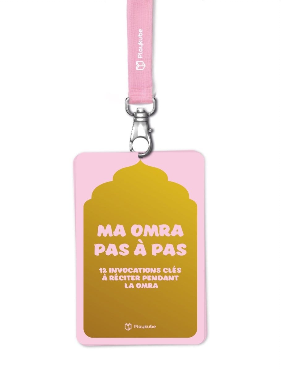 Ma Omra Pas À Pas - 12 Invocations Clés À Réciter Pendant La Omra - Adulte Playkube Livre Islam Rose 9782958182090 Librairie Musulmane Al-imen