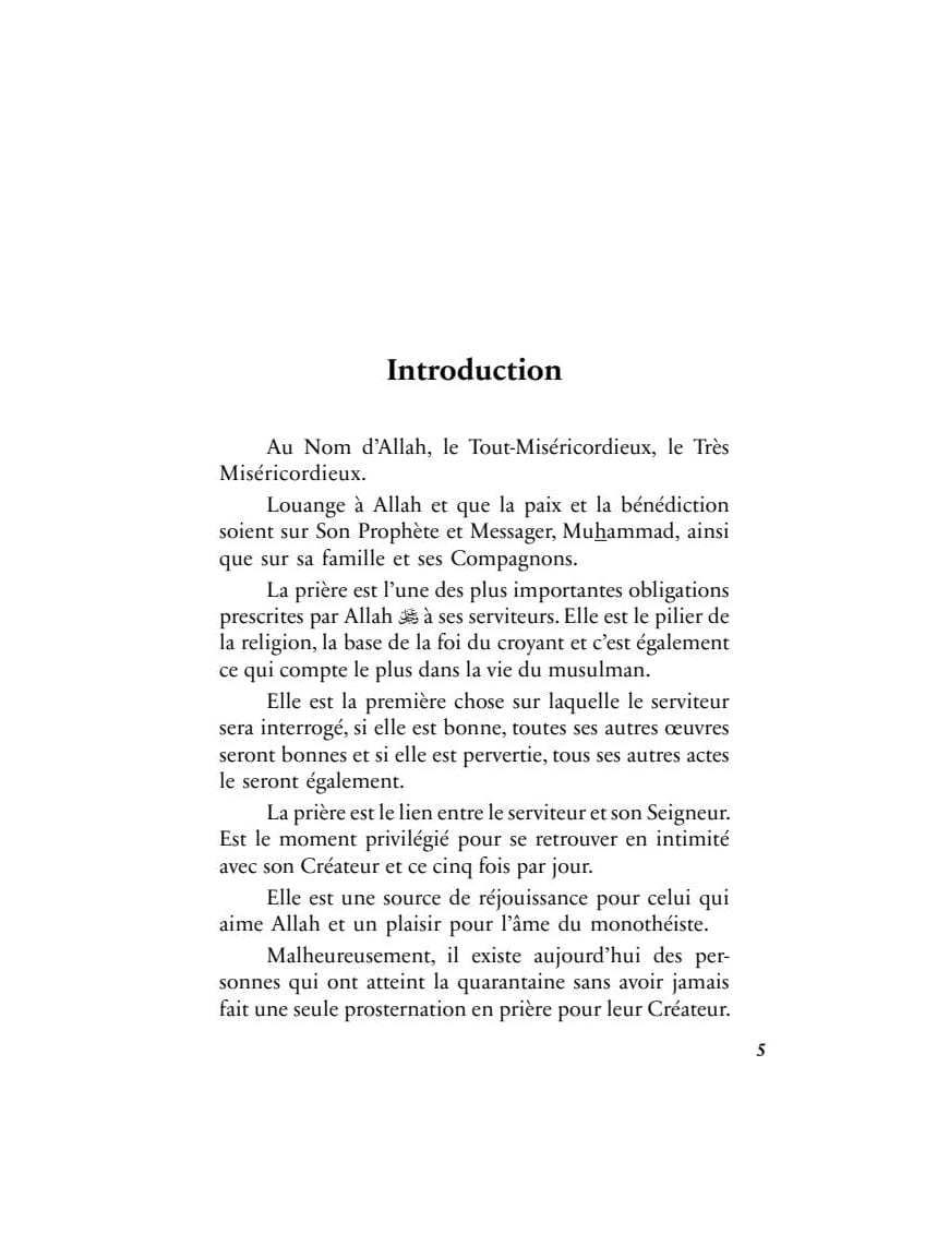 Prie avant que l'on prie sur toi par Zouhaeir Razgallah Al-Bayyinah Livre > Islam 9782959225703 Librairie Musulmane Al-imen