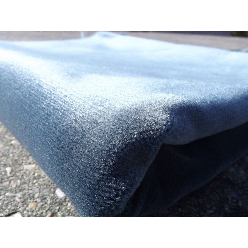 Tapis De Prière Velours Luxe Couleur Unie - Bleu Ardoise Sana Tapis de prière > Velours 3700495411059 Librairie Musulmane Al-imen