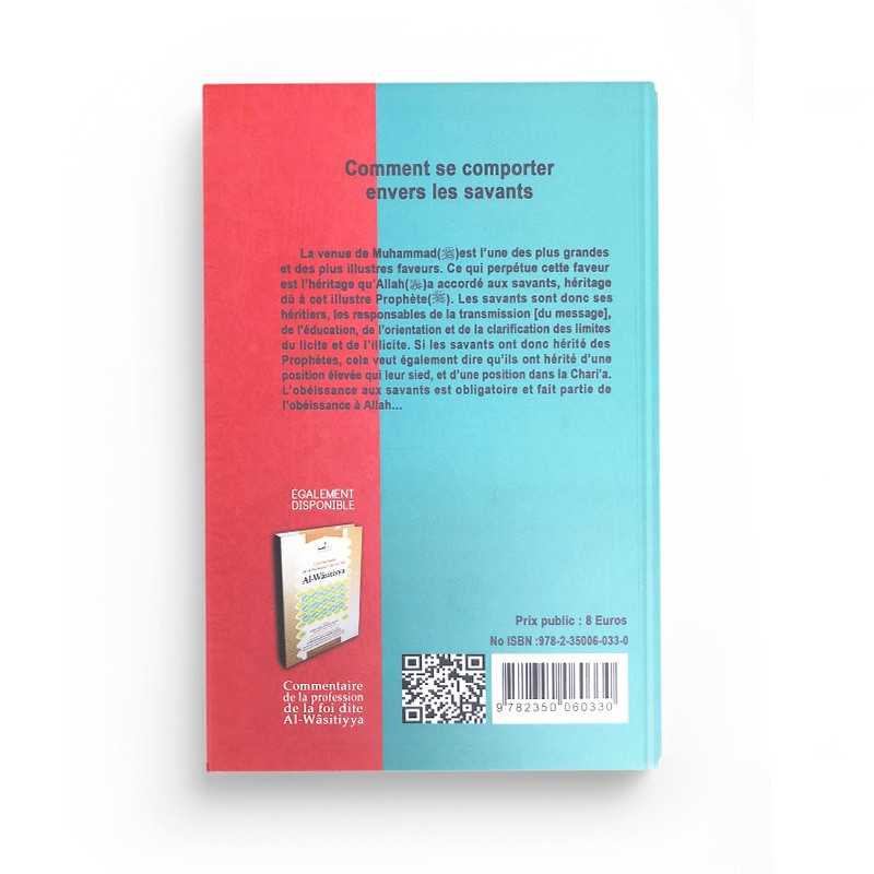 Comment se comporter envers les savants du Cheykh 'Abd Ar-Rahmân Ibn Mou'allâ Al-Louwayhîq - Verso
