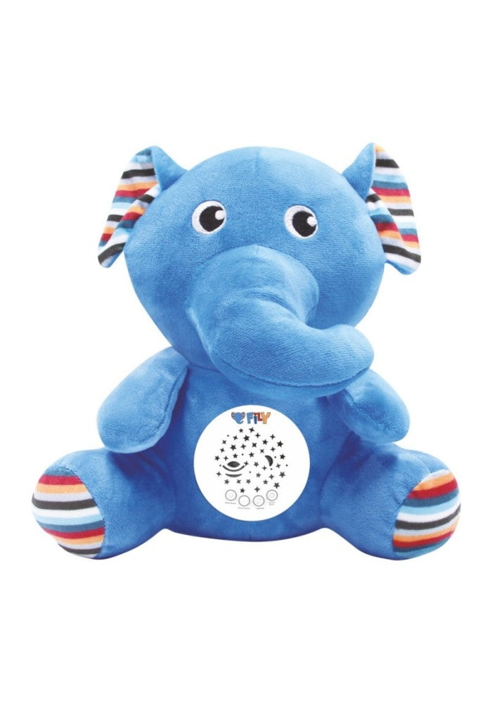 Fily : Mon éléphant préféré - Doudou veilleuse coranique et invocations (Peluche pour enfant musulman et bébé)