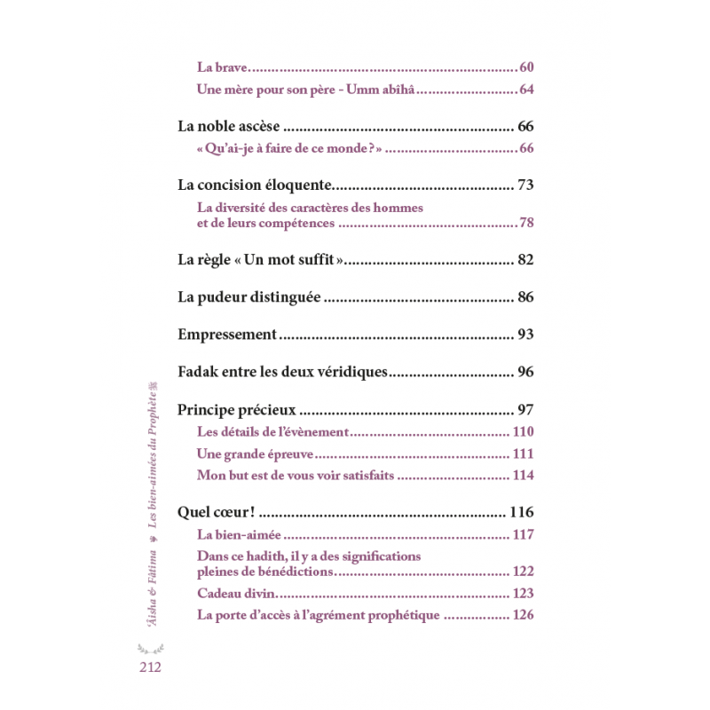 Aisha & Fatima - Les bien-aimées du Prophète ﷺ - Par Wajdân al-'Alî - Éditions Al-Hadîth Al-Hadîth Livre > Islam 9782875453624 Librairie Musulmane Al-imen
