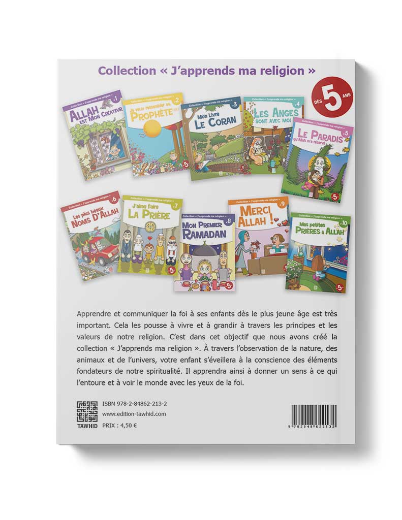 Allah est mon créateur Tawhid Livre Islam Enfant 9782848622132 Librairie Musulmane Al-imen