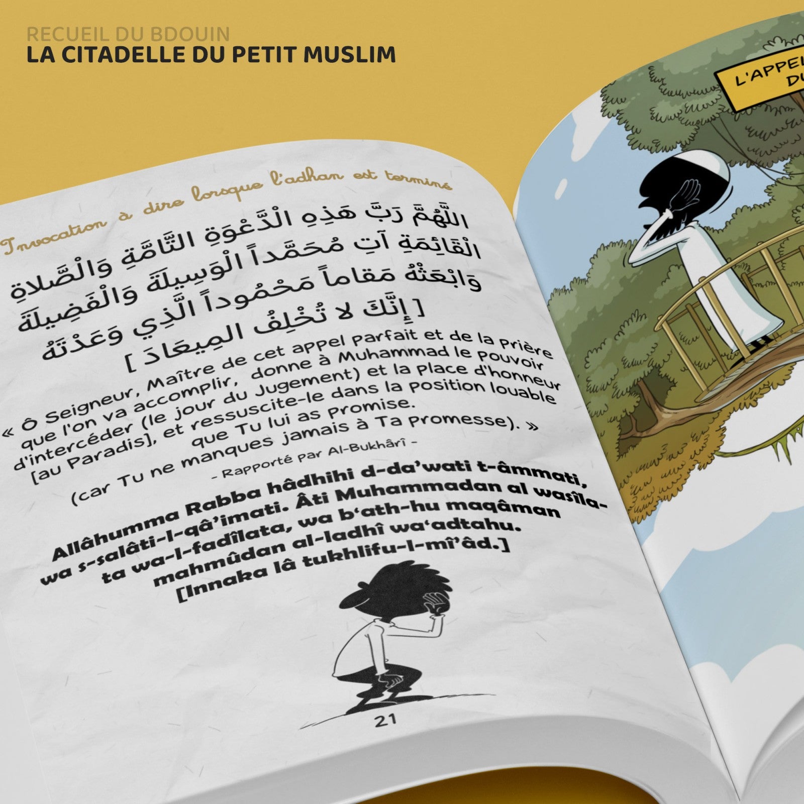 La citadelle du petit musulman, de Norédine Allam (Français-Arabe-Phonétique)