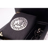 Coffret cadeau Al - imen : Box (Saint Coran Arabe de Poche + Chapelet) Crème Grand (17x24) Al - imen