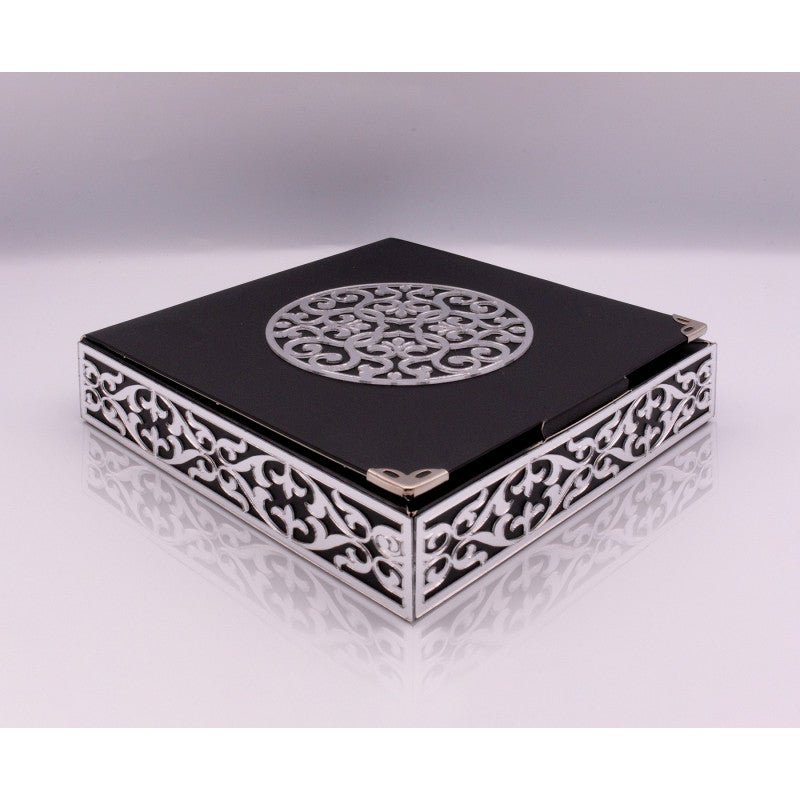 Coffret cadeau Al - imen : Box (Saint Coran Arabe de Poche + Chapelet) Crème Grand (17x24) Al - imen