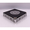 Coffret cadeau Al - imen : Box (Saint Coran Arabe de Poche + Chapelet) Crème Grand (17x24) Al - imen