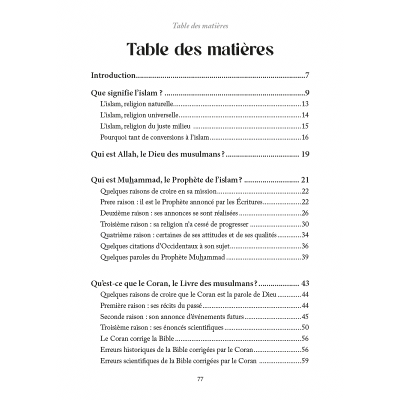 Découvrir l'islam - Par Rachid Maach Al-Hadîth Livre > Islam 9782875453693 Librairie Musulmane Al-imen