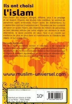 Ils ont choisi l'islam - Messaoud Boudjenoun Universel Livres > Islam > Introduction ou Nouveau Converti 9782369590187 Librairie Musulmane Al-imen