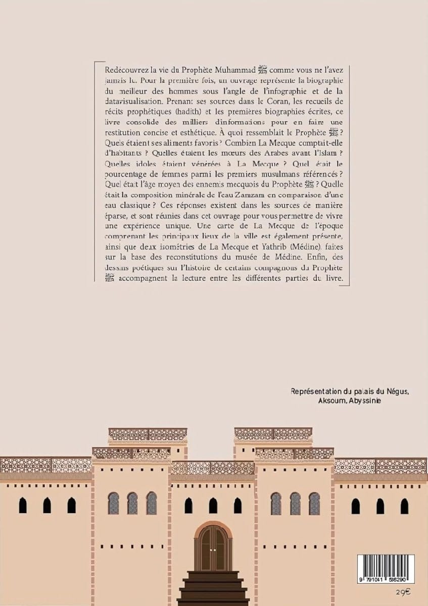 Infographie de la vie du prophète Muhammad par Emir Abu Fares Al-imen Livre Islam 9791041536290 Librairie Musulmane Al-imen