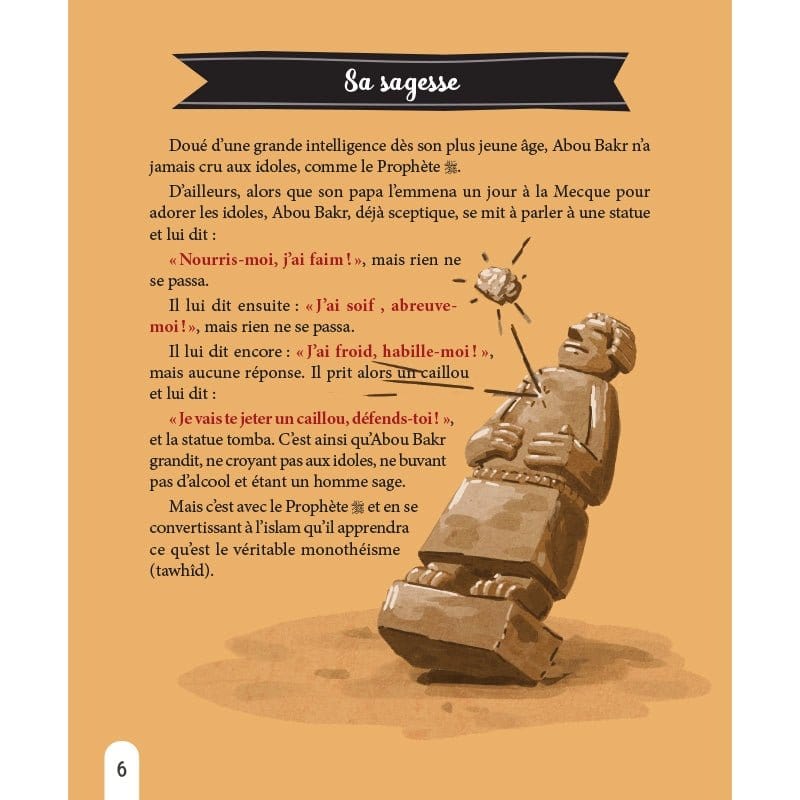 L'histoire du compagnon : Abou Bakr as-Siddîq Al-Hadîth Livre Islam Enfant 9782875452962 Librairie Musulmane Al-imen