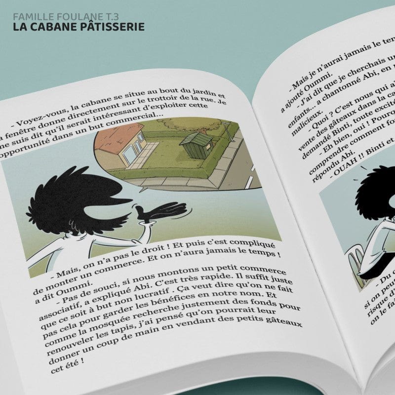 La Famille Foulane (Tome 3) - La cabane pâtisserie - BDouin BDouin Livre Islam Enfant 9789998797963 Librairie Musulmane Al-imen