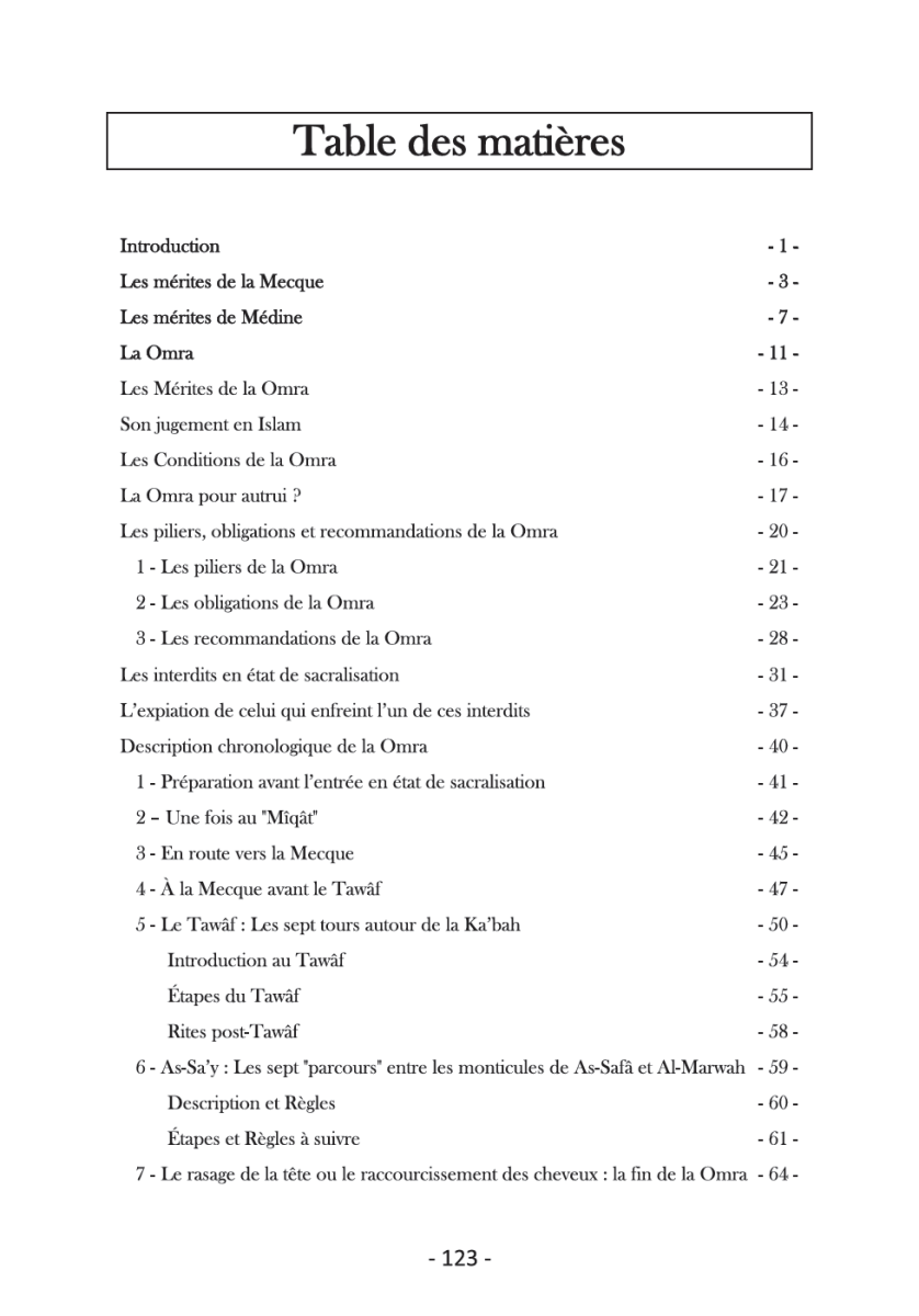 Le Guide Complet de la Omra - Éditions Akhira Akhira Livre > Islam 9782960283549 Librairie Musulmane Al-imen