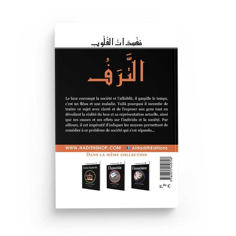 Le luxe - Muhammad al - Munajjid - éditions Al - Hadîth - Livres par édition par Al - Hadîth disponible chez Al - imen