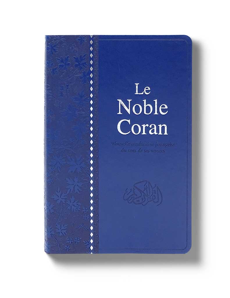 Le Noble Coran Excellence Bilingue de Poche avec Codes QR (Audio) Bleu - Coran par Tawhid disponible chez Al - imen