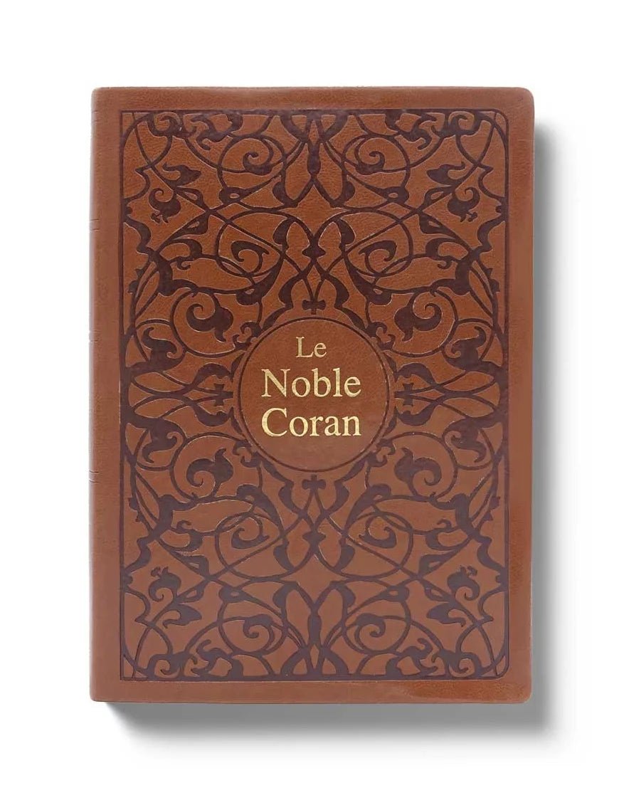 Le Noble Coran Traduction originale - Version Bilingue (Français - Arabe) Marron Al - imen