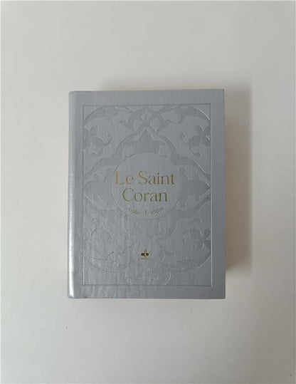 Le Saint Coran Bilingue (Arabe - Français) - Poche (Pages Dorées) (Éditions Al Bouraq) Argent Al - imen