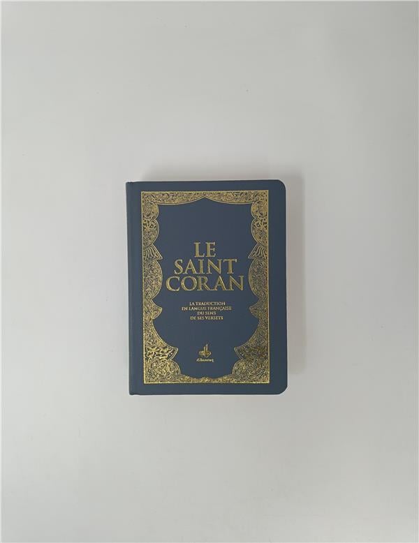 Le Saint Coran et la traduction en langue française du sens de ses versets (Poche) Gris Al - imen