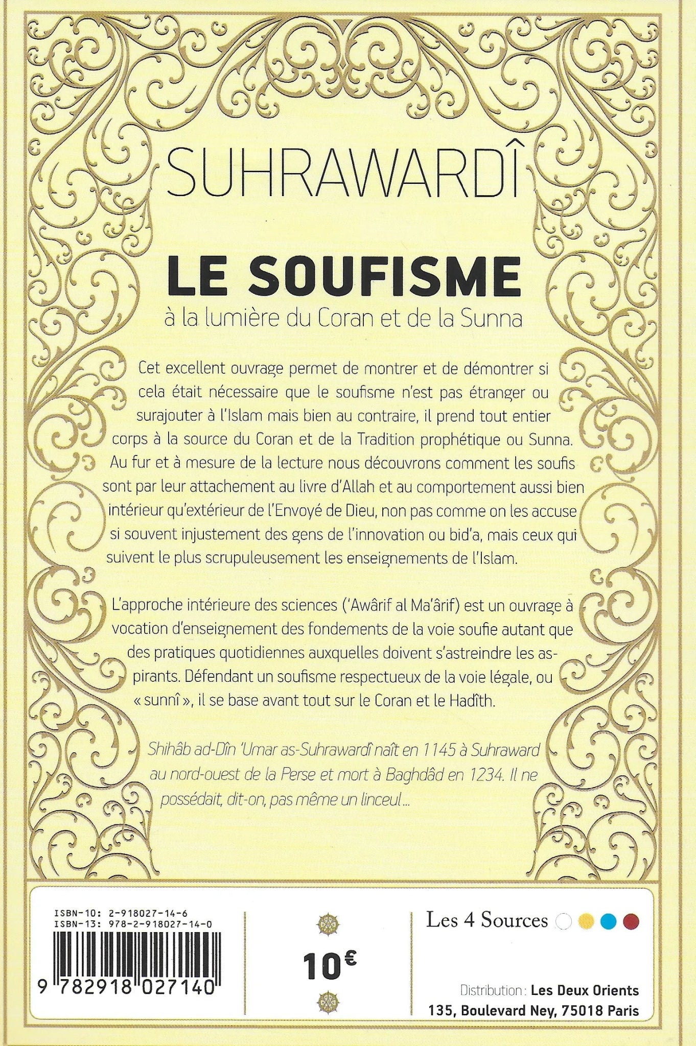 Le soufisme à la lumière du Coran et de la Sunna - Suhrawardî Al - imen