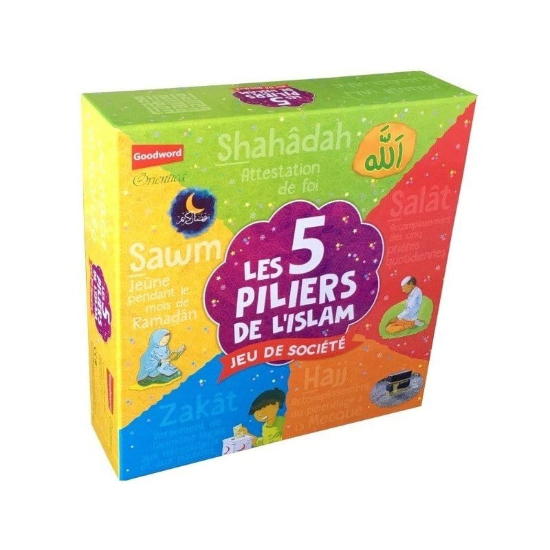 Les cinq (5) piliers de l'islam (Jeu de société 8 ans et plus) Orientica Jeu Islam 9789351791850 Librairie Musulmane Al-imen