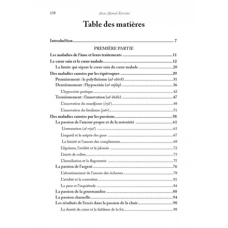 Les maladies de l'âme - Anas Ahmad Karzûn - éditions Al - Hadîth Al - imen