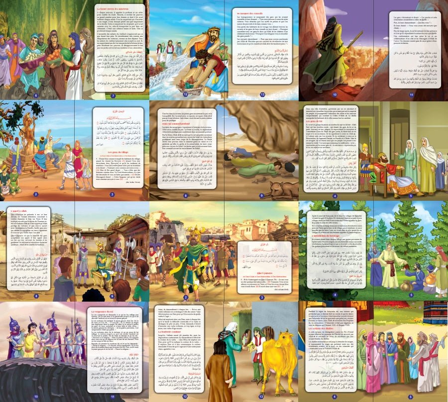Les meilleurs récits du Saint Coran (bilingue français/arabe) - Tome 2 - أحسن القصص من القرآن الكريم Al - imen