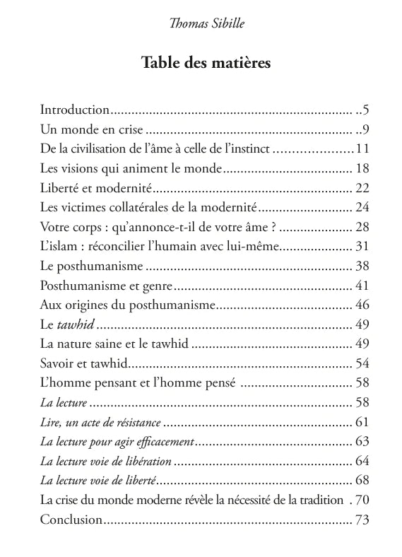 L’islam au secours de l’homme moderne : Tome 2 de Thomas Sibille - Éditions Héritage Al - imen