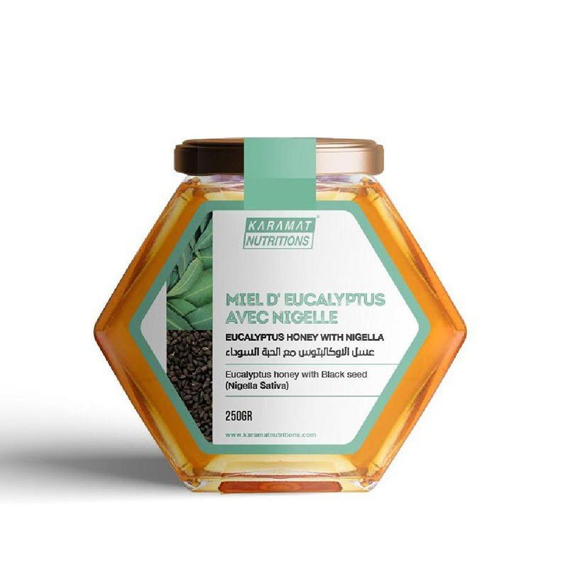 Miel d'Eucalyptus Avec Nigelle - Karamat Al - imen