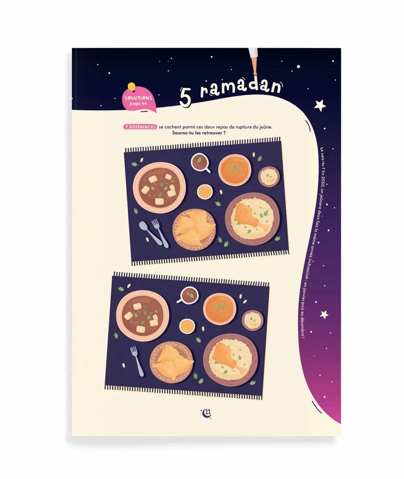 Mon cahier d'activités du Ramadan d'Ilyas El Mzabi & Mina DeeniLearn Livre > Islam > Ramadan 9782931241103 Librairie Musulmane Al-imen