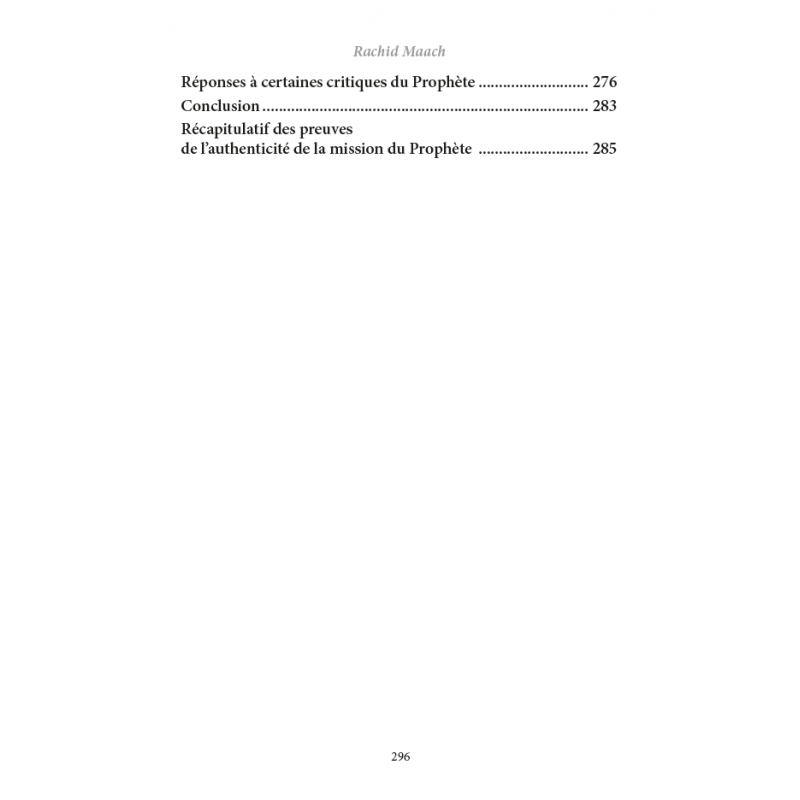 Muhammad est le Prophète de Dieu - 100 preuves irréfutables par Rachid Maach - Éditions Al - Hadîth Al - imen