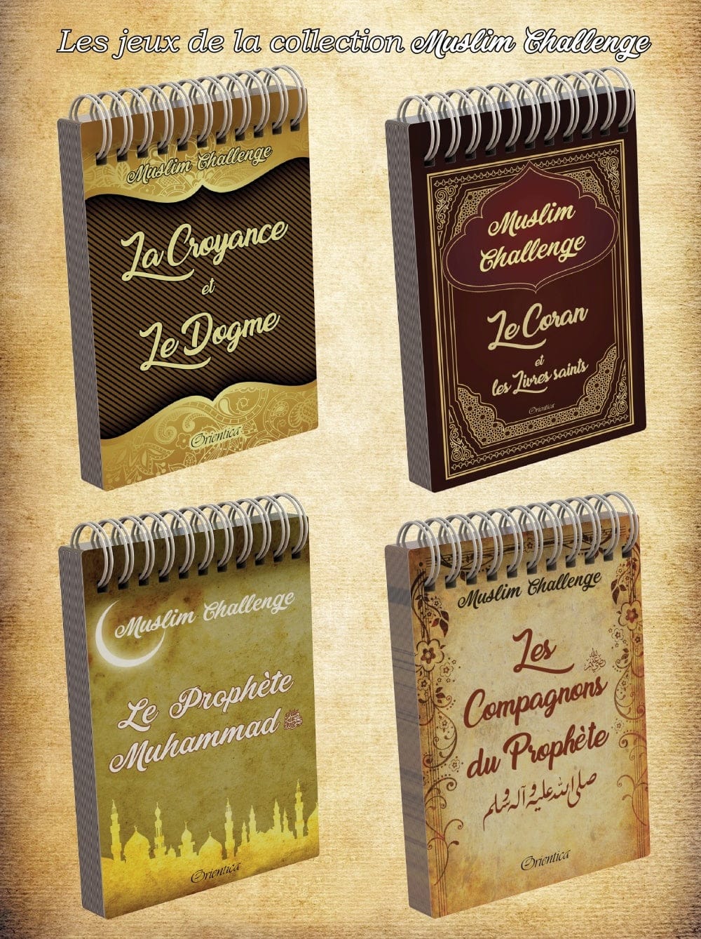Muslim Challenge : Les Compagnons du Prophète (ﷺ) — Jeu de société islamique | Orientica Orientica Jeu Islam 9782356352880 Librairie Musulmane Al-imen