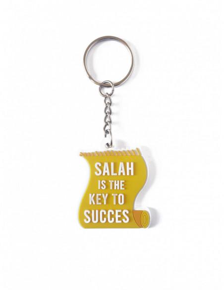 Salah is the key to succes geel porte-clés Hadieth Benelux Décoration 5430000345521 Librairie Musulmane Al-imen