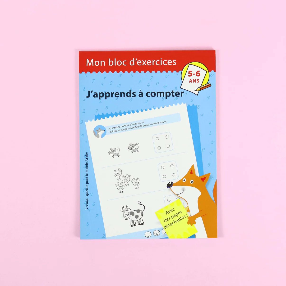 Série Ballon: J'apprends à compter (5 - 6 ans) | Mon bloc d'exercices Al - imen