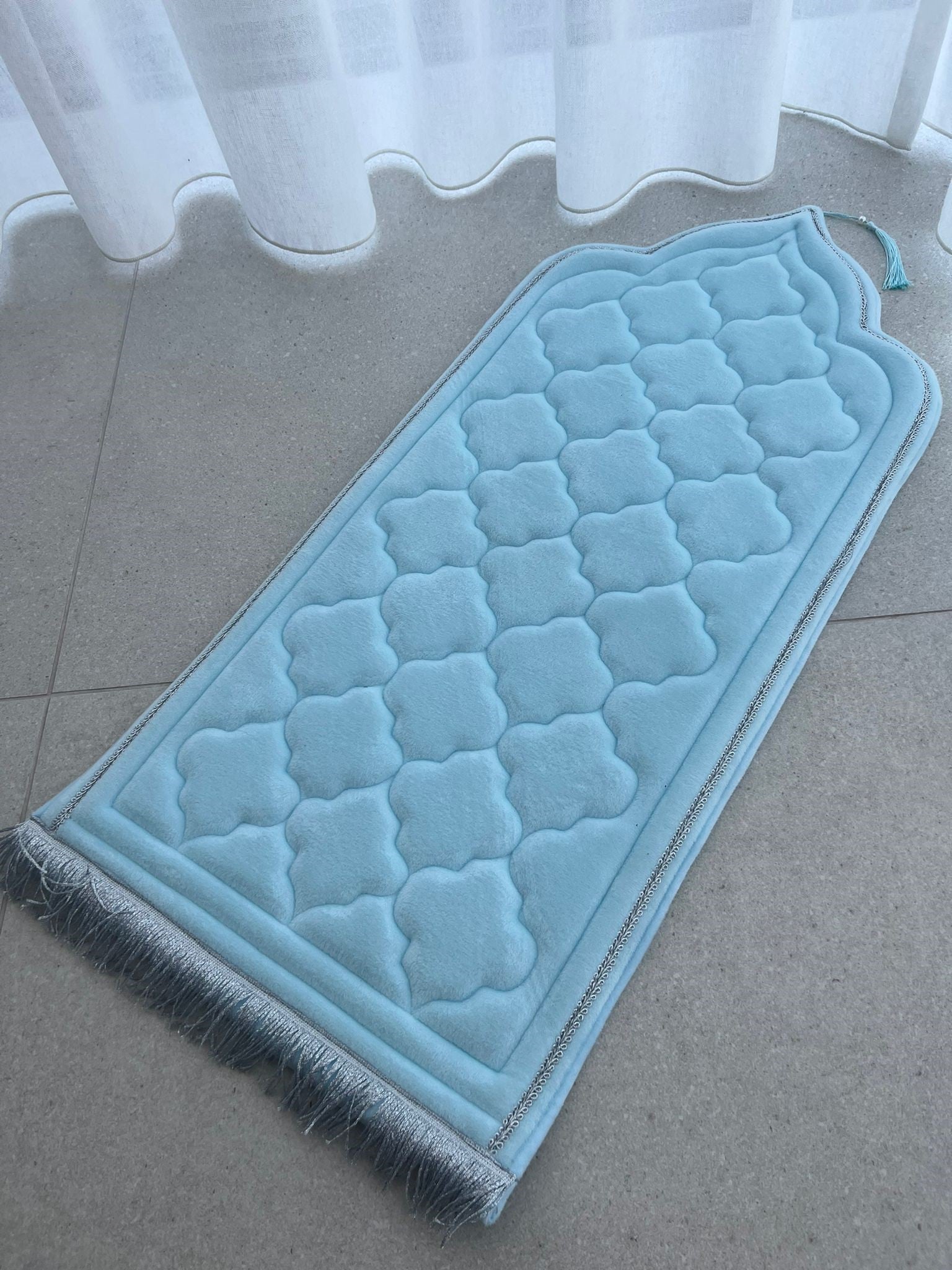 Tapis de prière pour enfant - Nuage Vert Al - imen