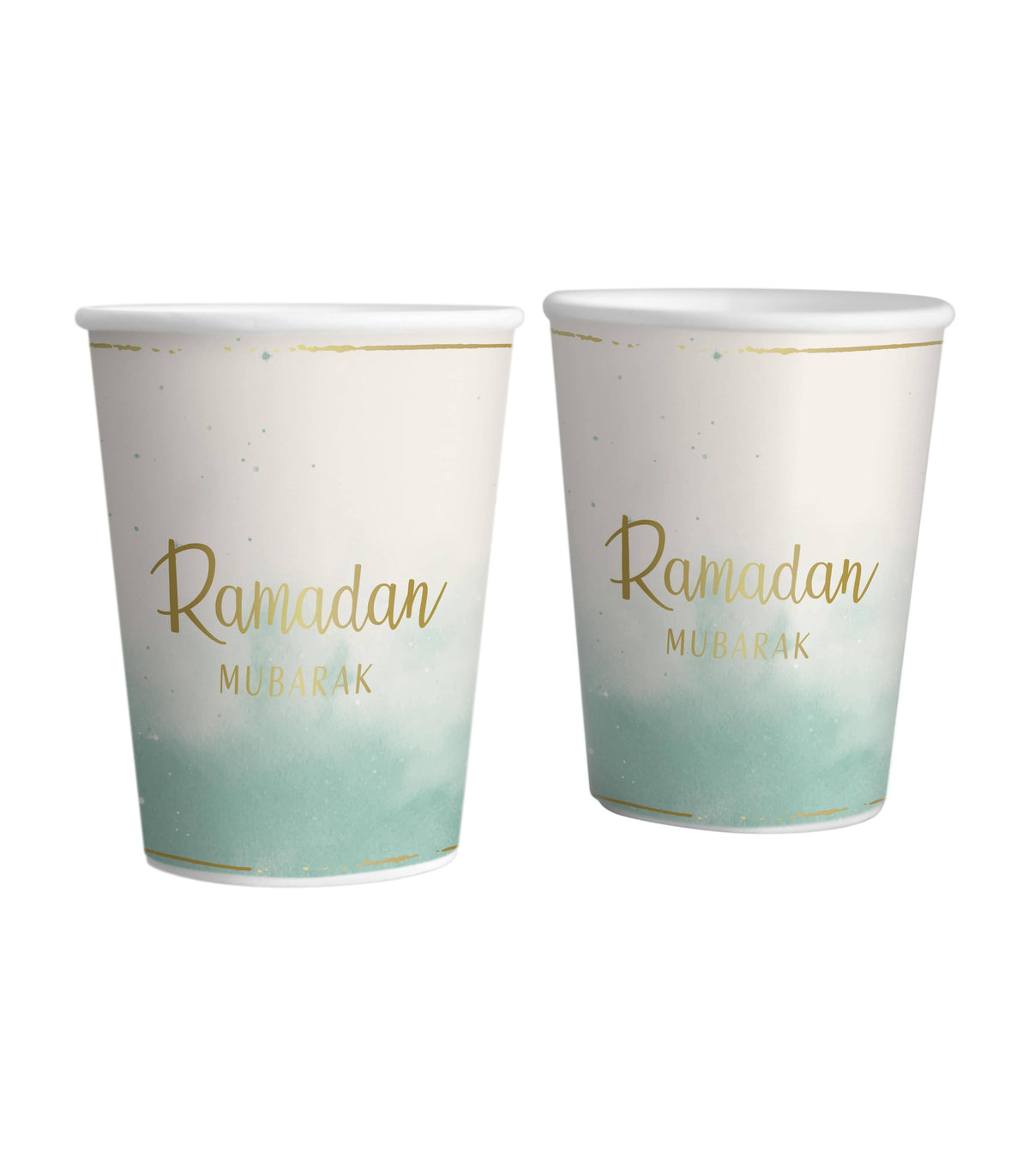 Tasses Ramadan Mubarak (6 pièces) Hadieth Benelux Ensembles de meubles de cuisine et de salle à manger 6013845433487 Librairie Musulmane Al-imen