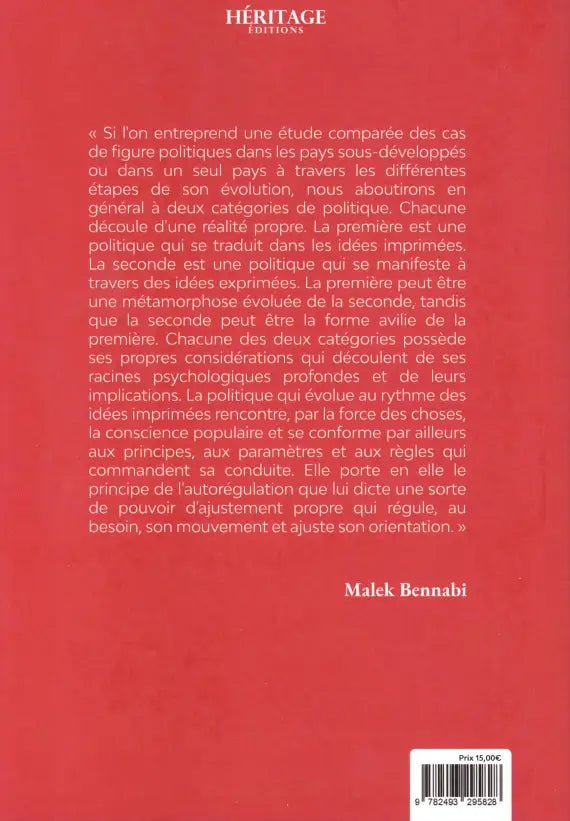 Textes sur la lutte idéologique - Malek Bennabi Al - imen